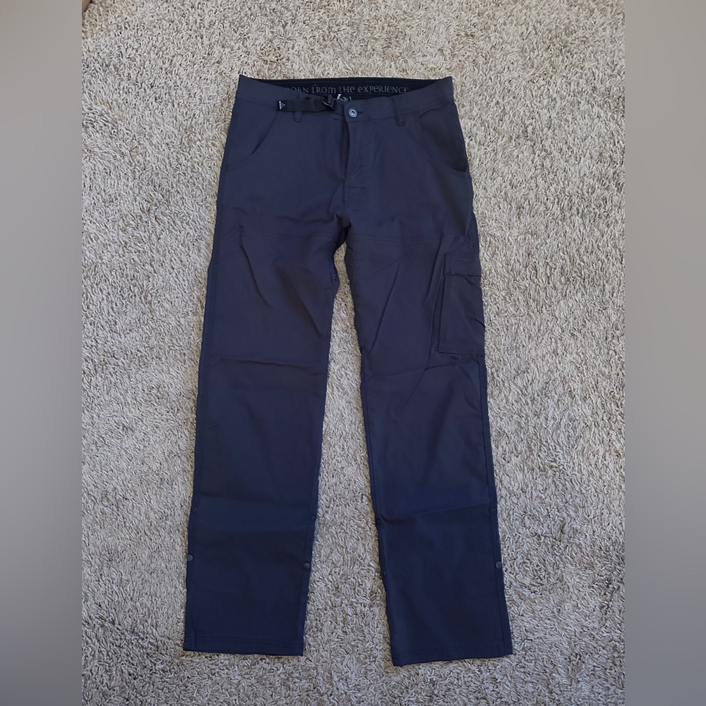 Prana Men's Dark grey Cargo Pants sz 32x32